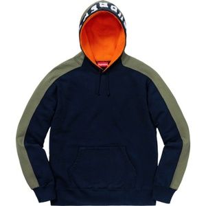 Supreme Paneled Hooded Sweatshirt
